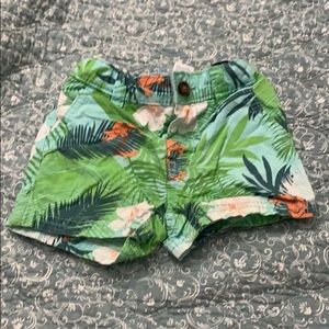Baby boy tropical shorts